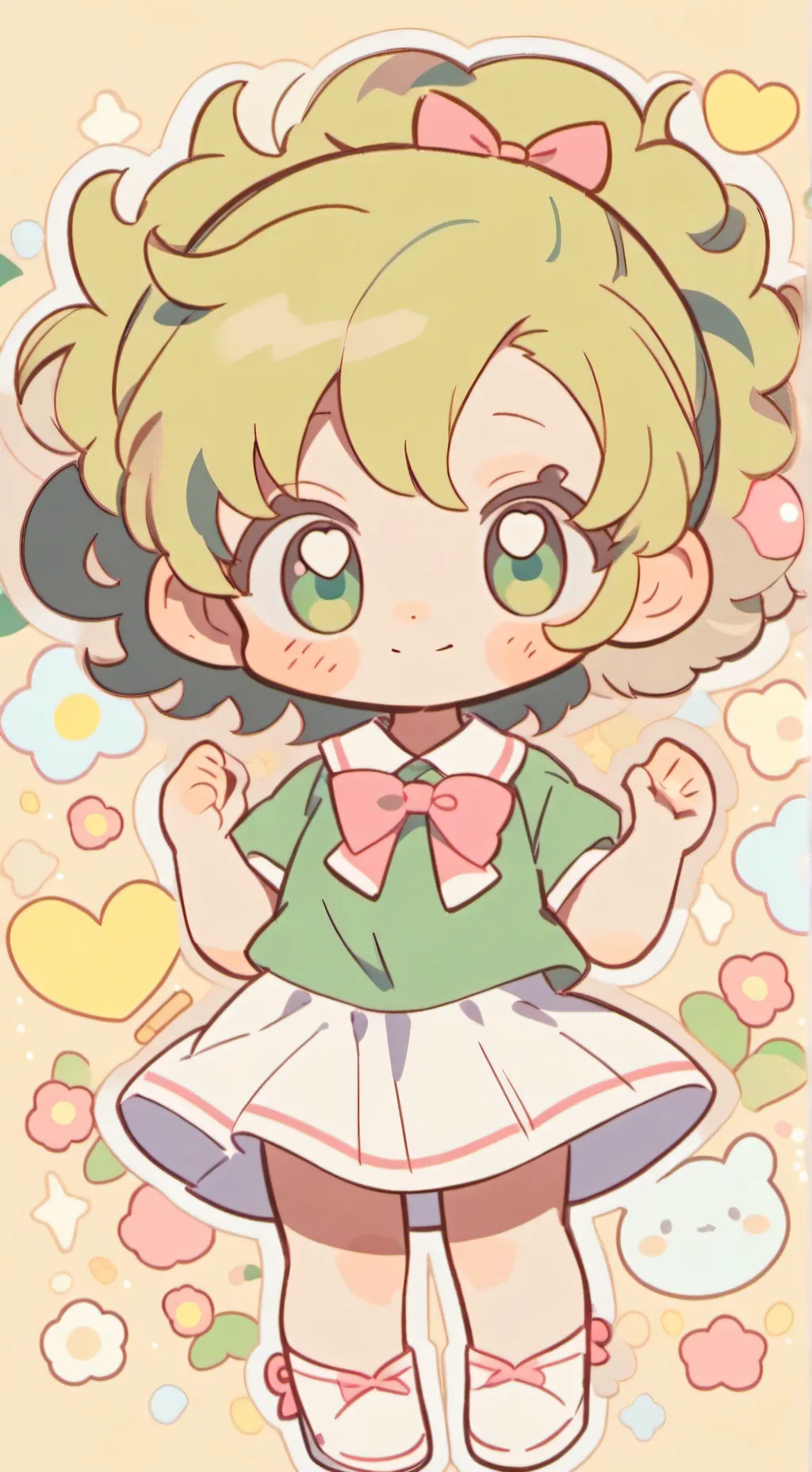 ai character: 💚 Izumi 💚 background