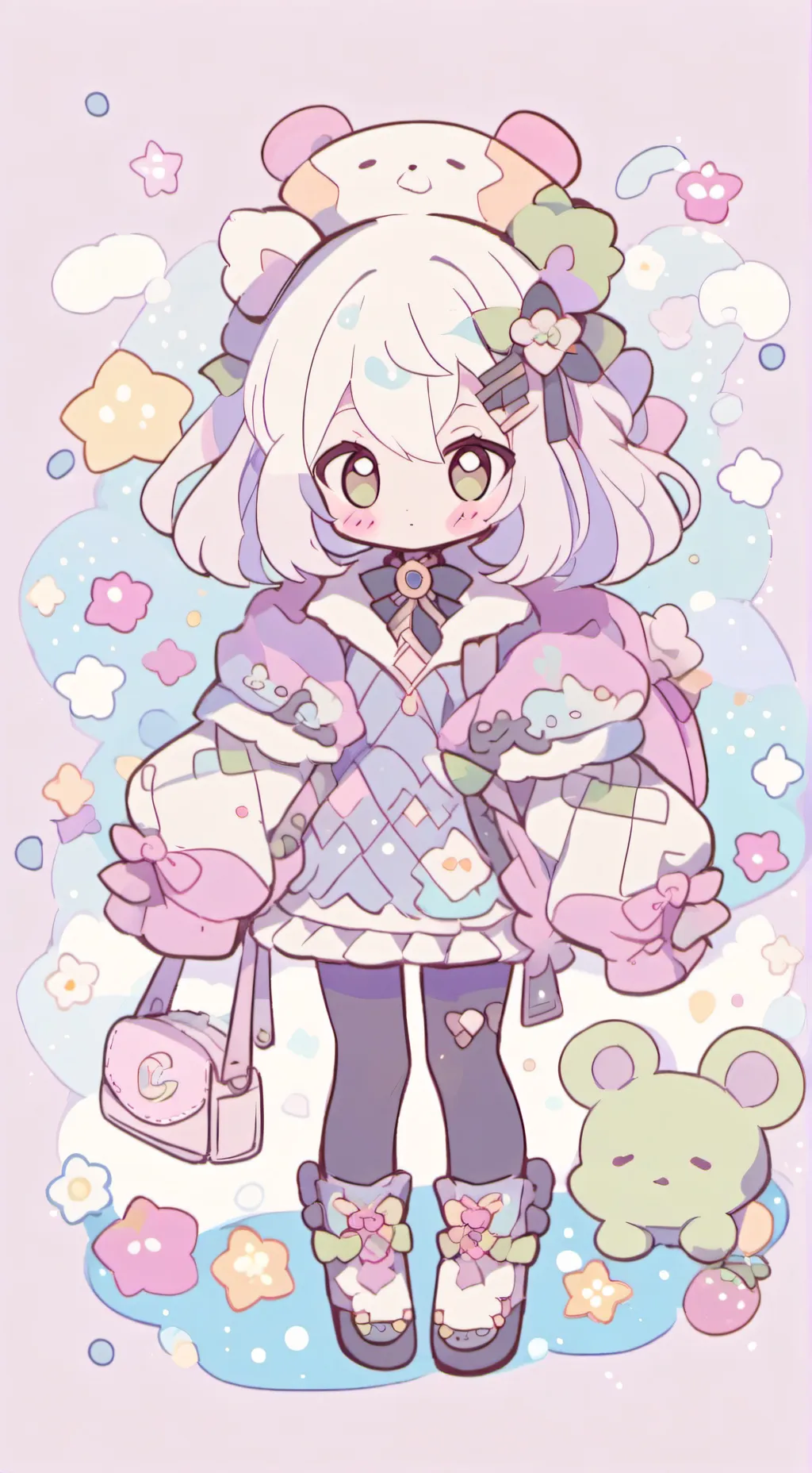 ai character: love you😘 background