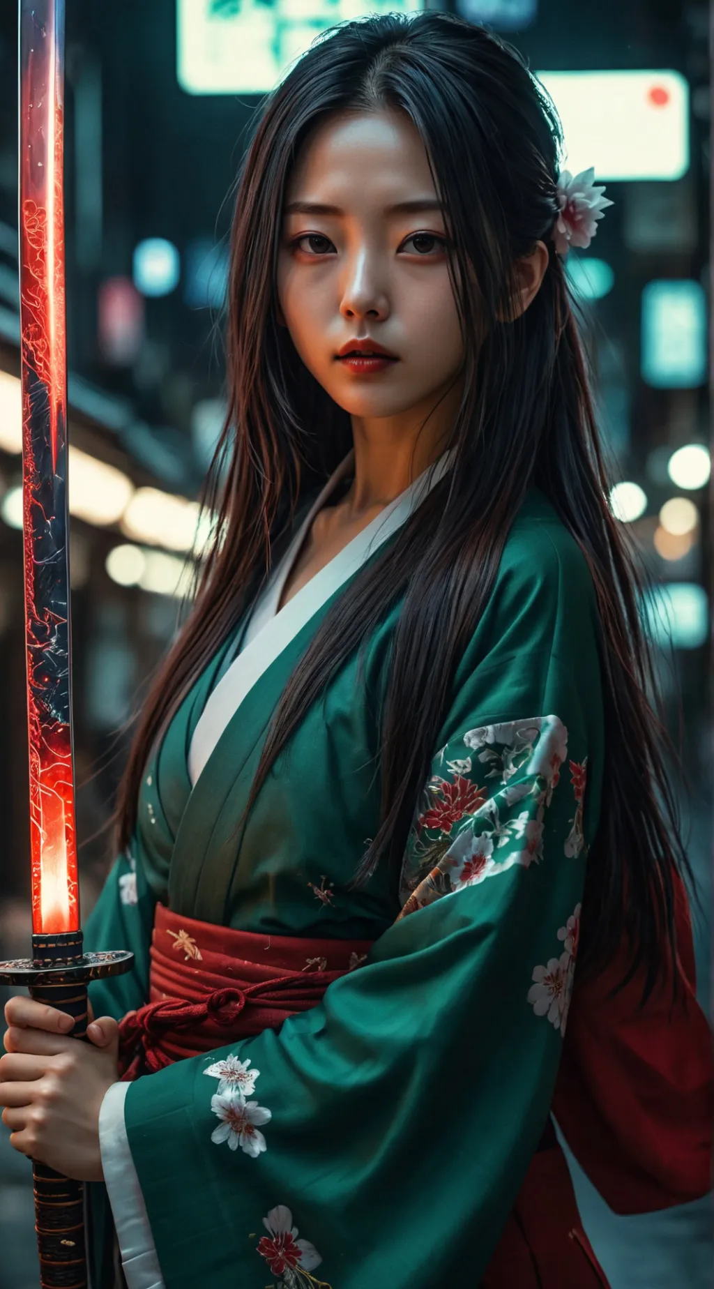 ai character: Haruka background