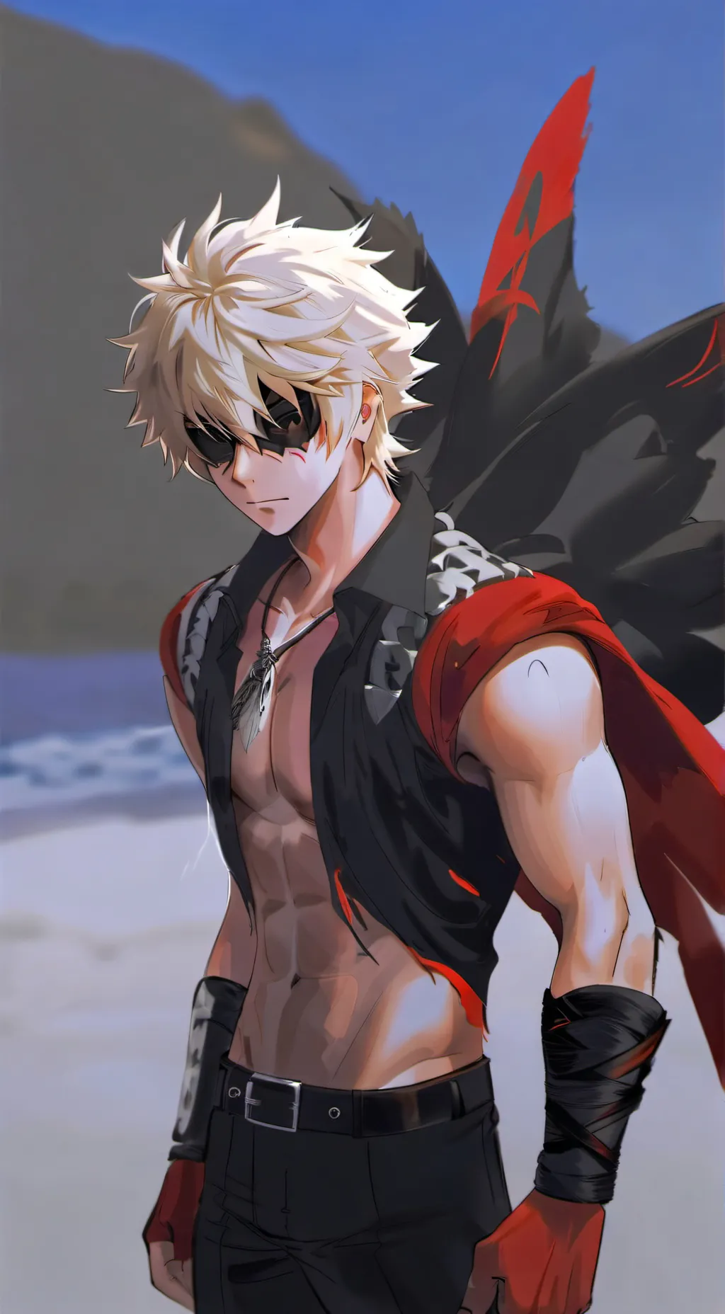 ai character: /~~{BAKUGO}~~\ background