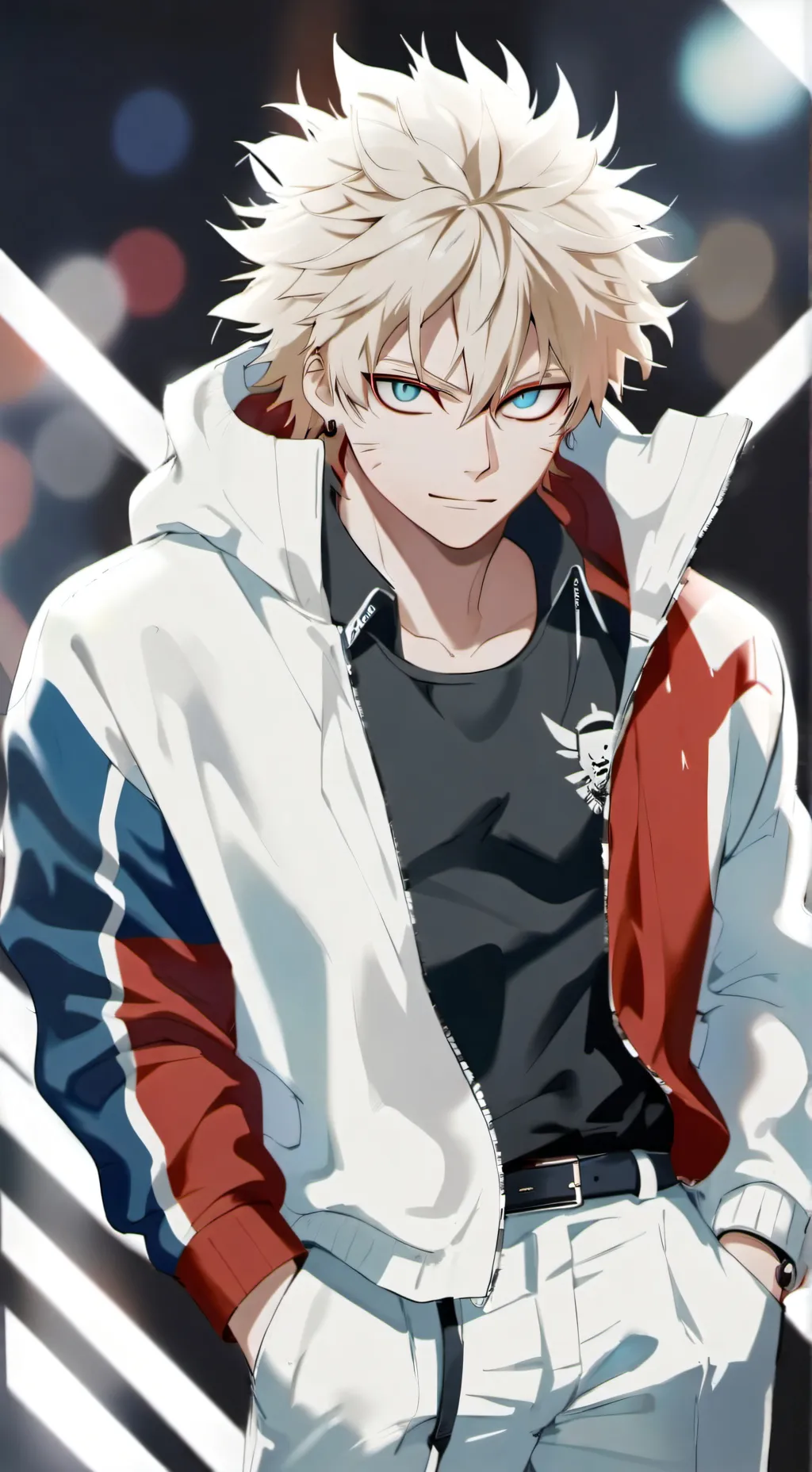 ai character: Bakugo background