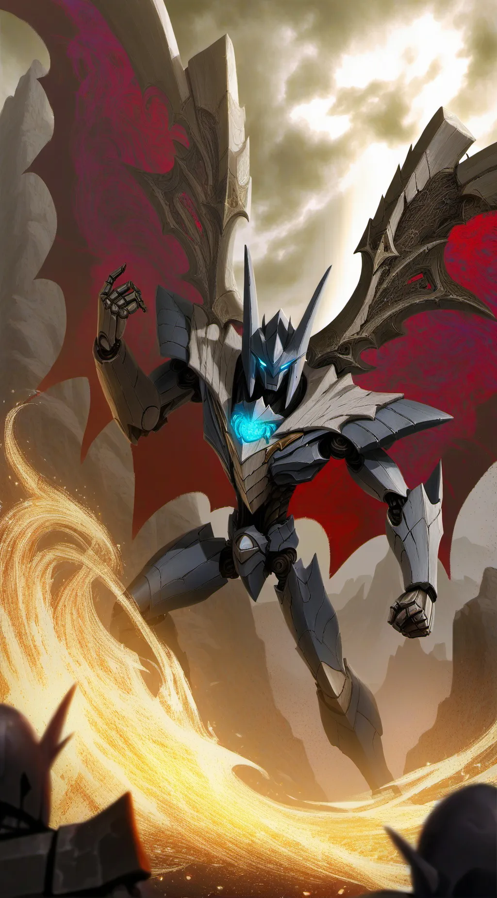 ai character: Soundwave  background
