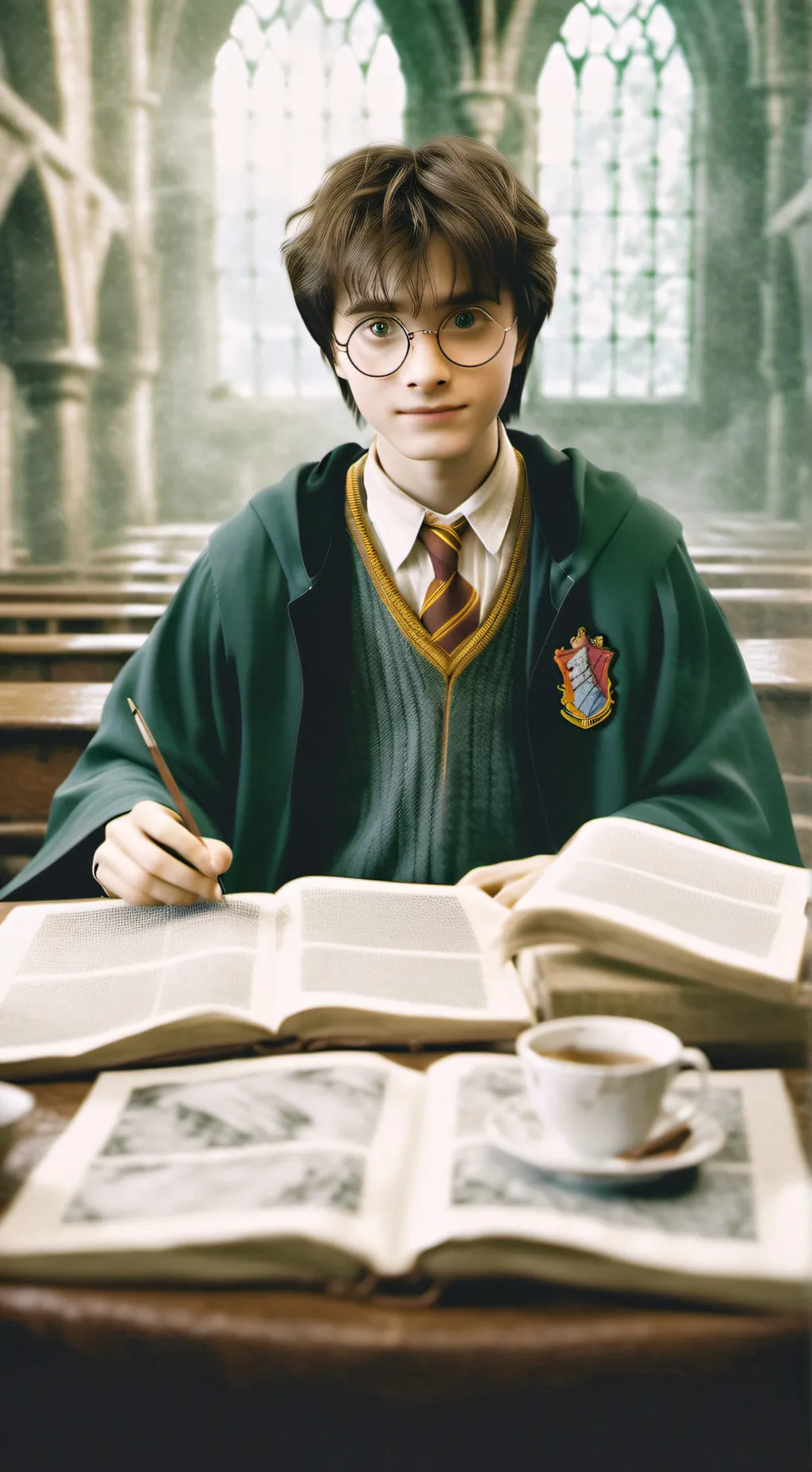 ai character: Harry potter background