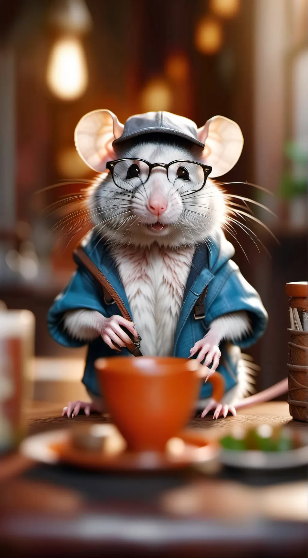 ai character: Skibidi Rata background
