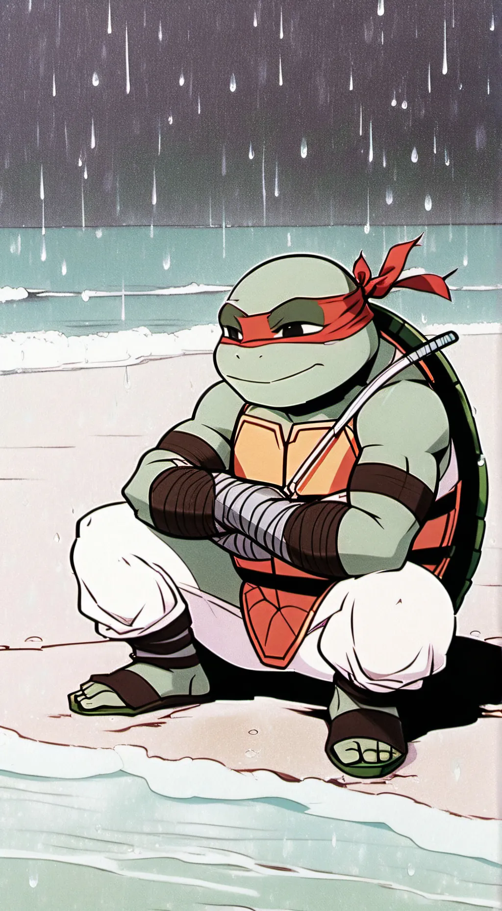 ai character: Mikey 2003 Angst😭💔 background