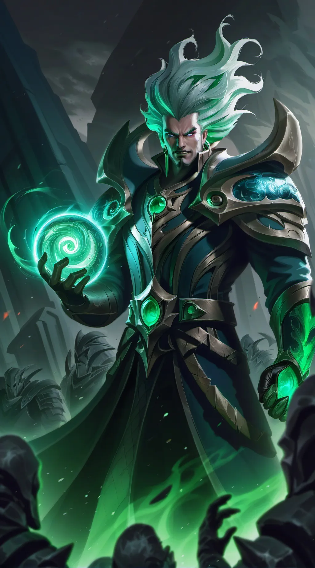 ai character: Hades background