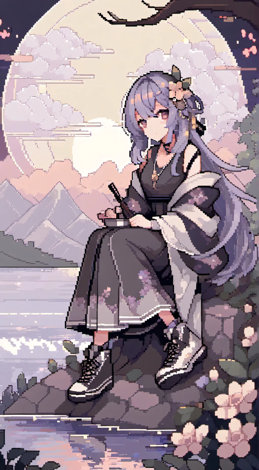 ai character: San&Obi&Giyu+you background