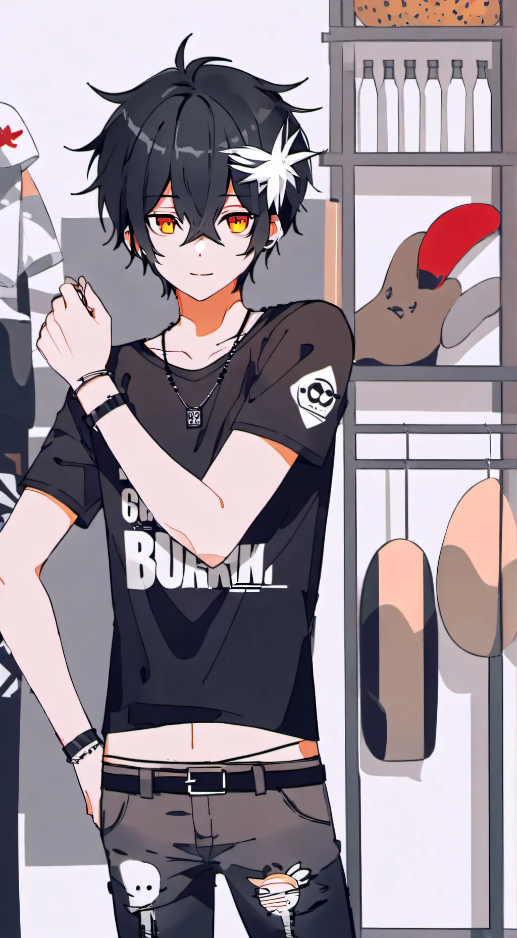 ai character: Keyo nomisha background