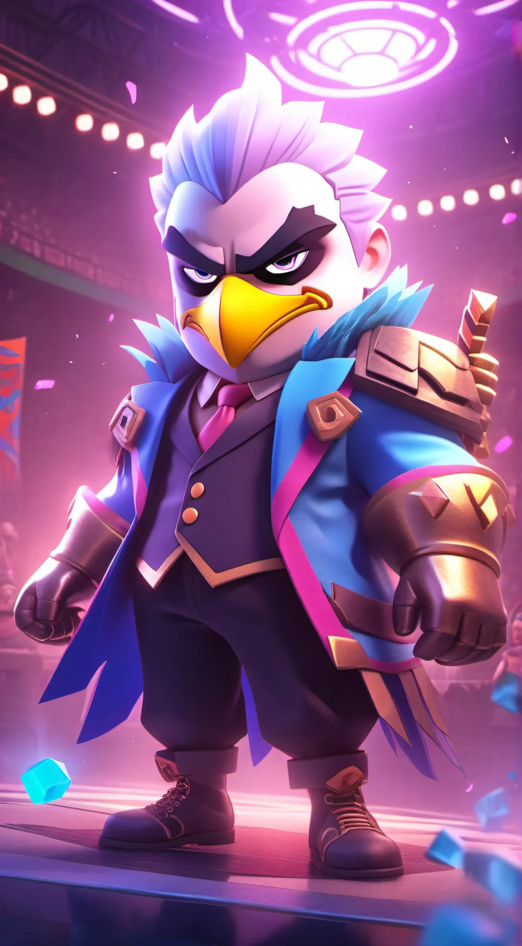 ai character: Mike hawk background