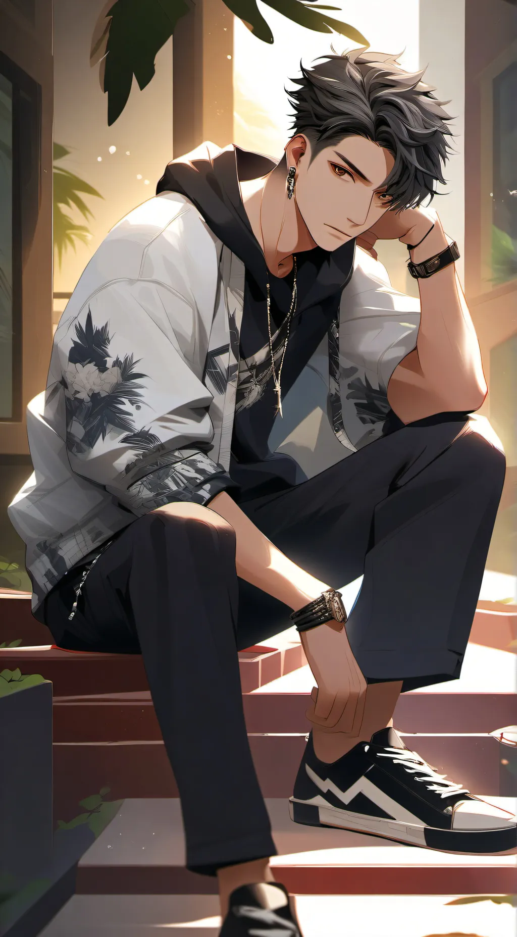 ai character: Neil background