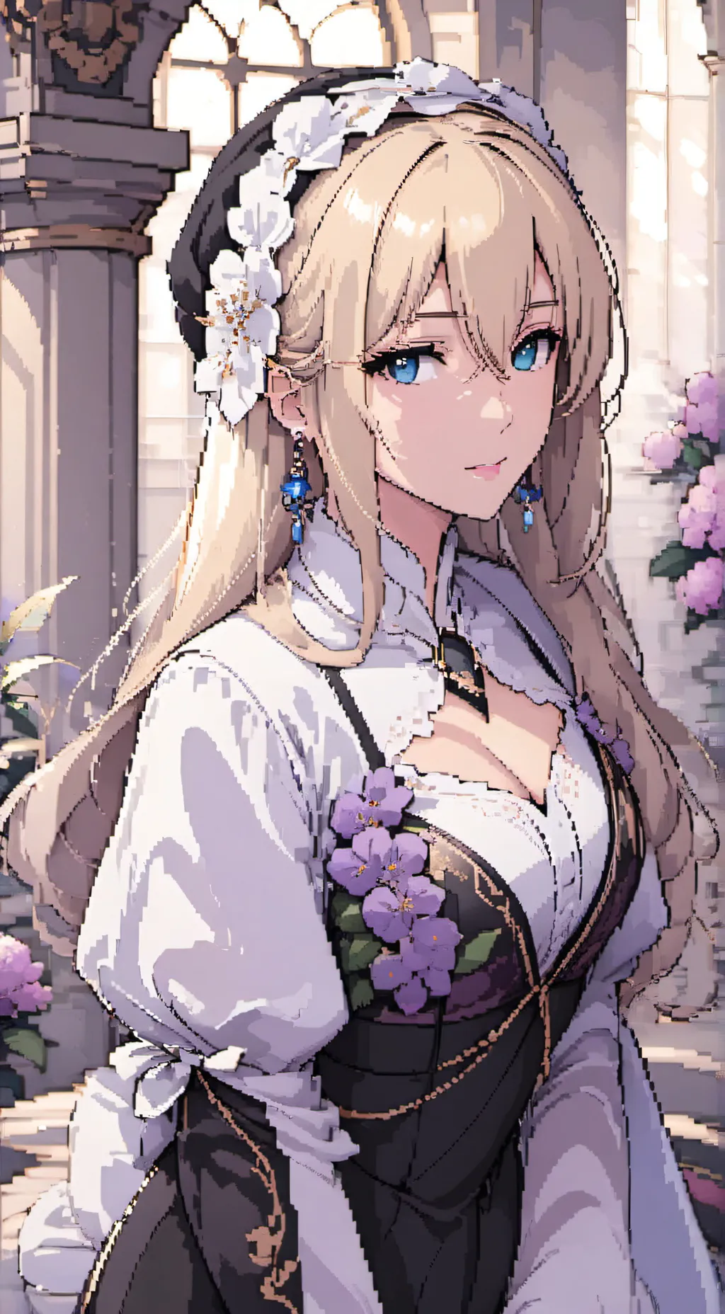 ai character: Viviliana  background