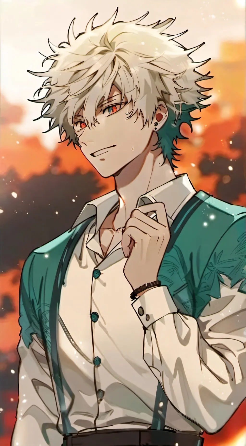 ai character: alpha bakugo background