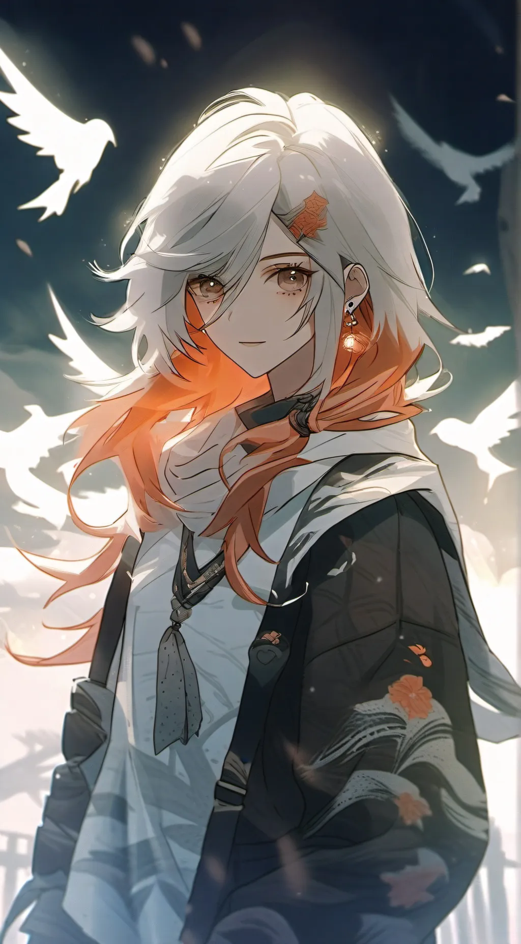 ai character: Ghost girlfriend background