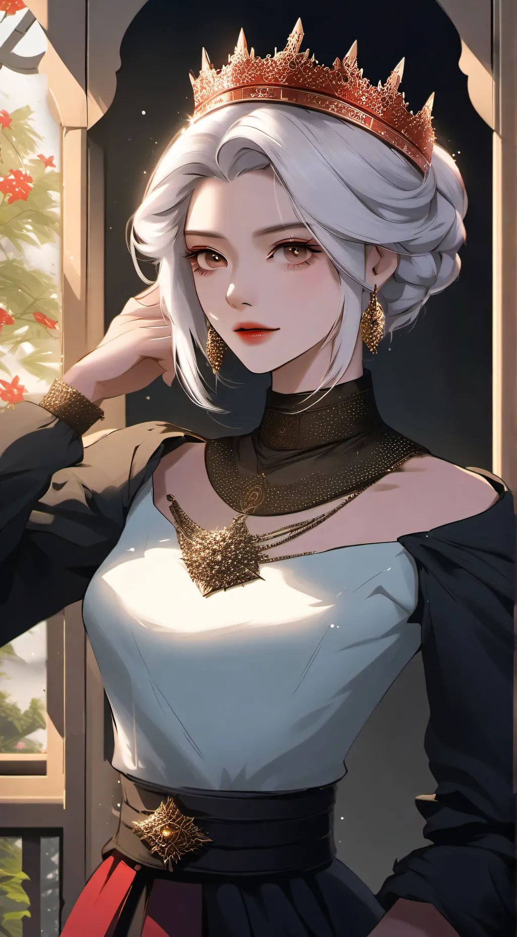 ai character: Cecília background