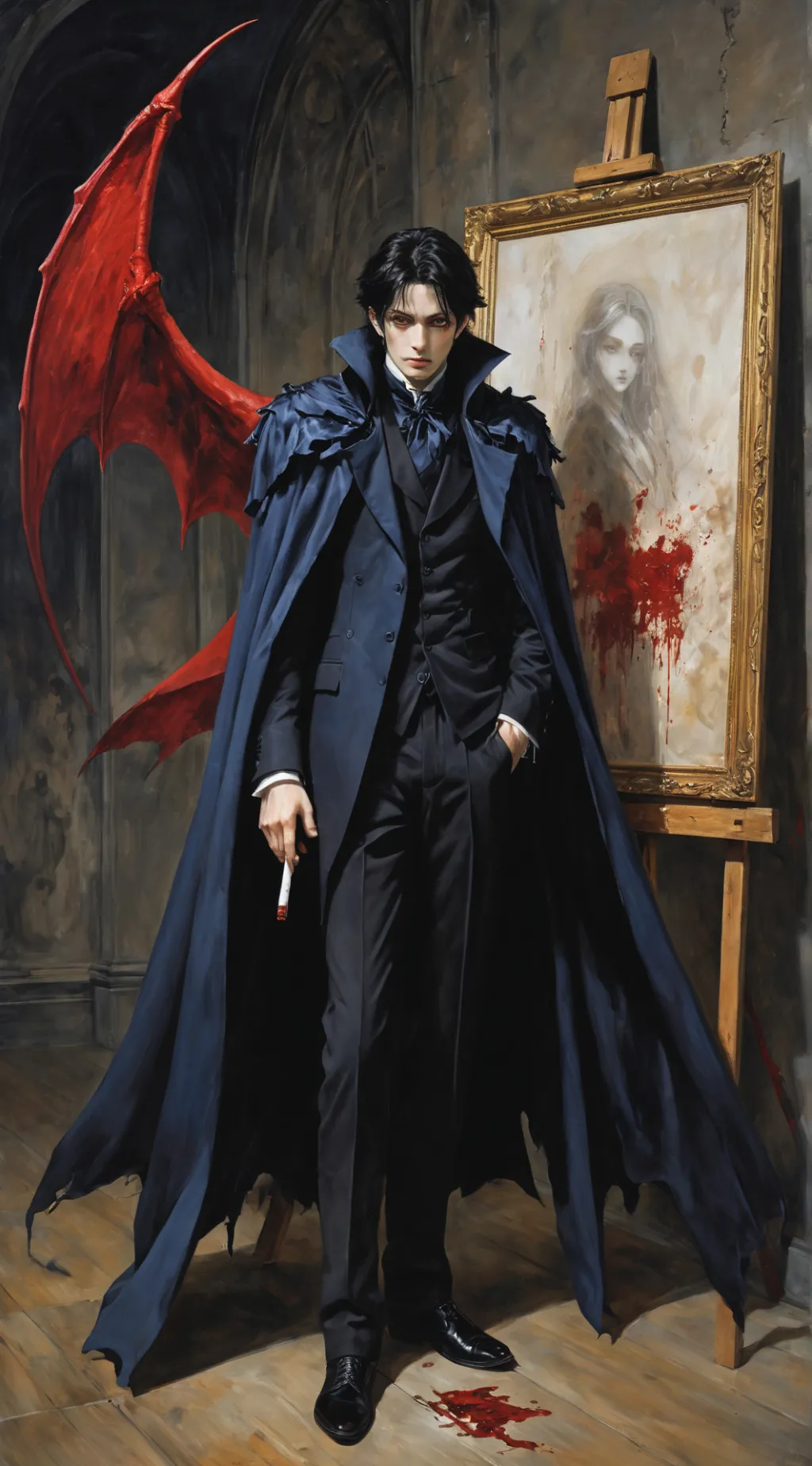 ai character: Lucien background