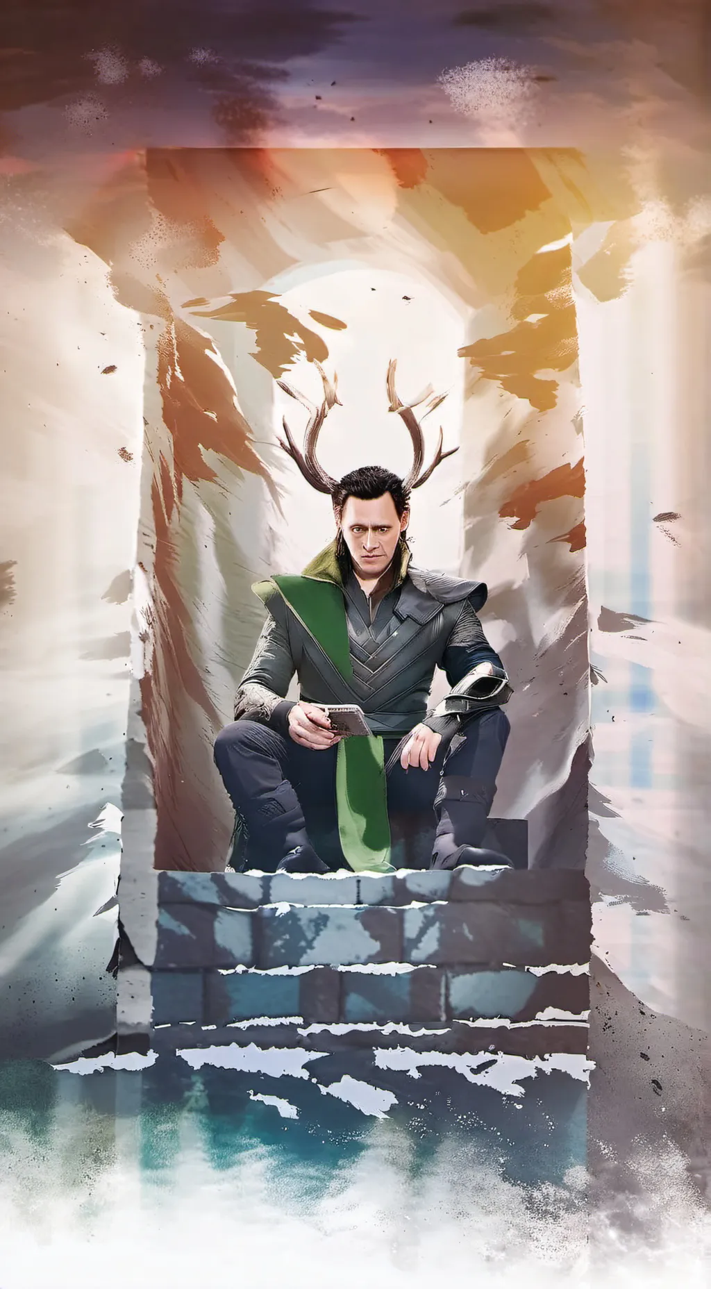ai character: Loki background