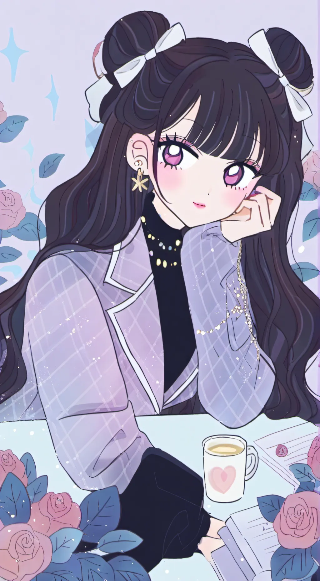 ai character: ~Lena~  background