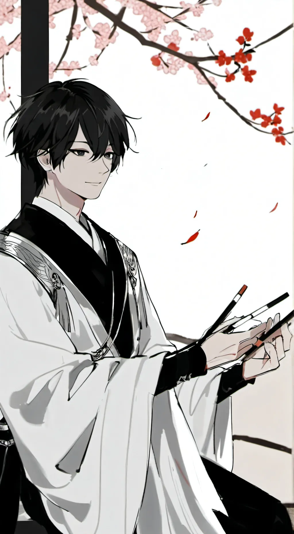ai character: demon giyuu au background