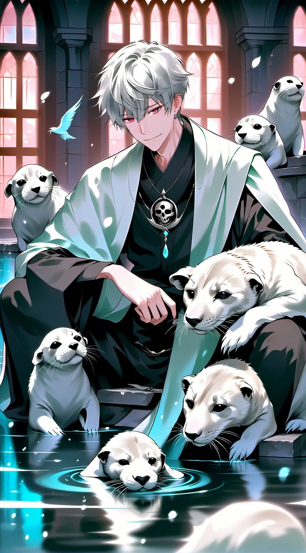 ai character: grimreaper background