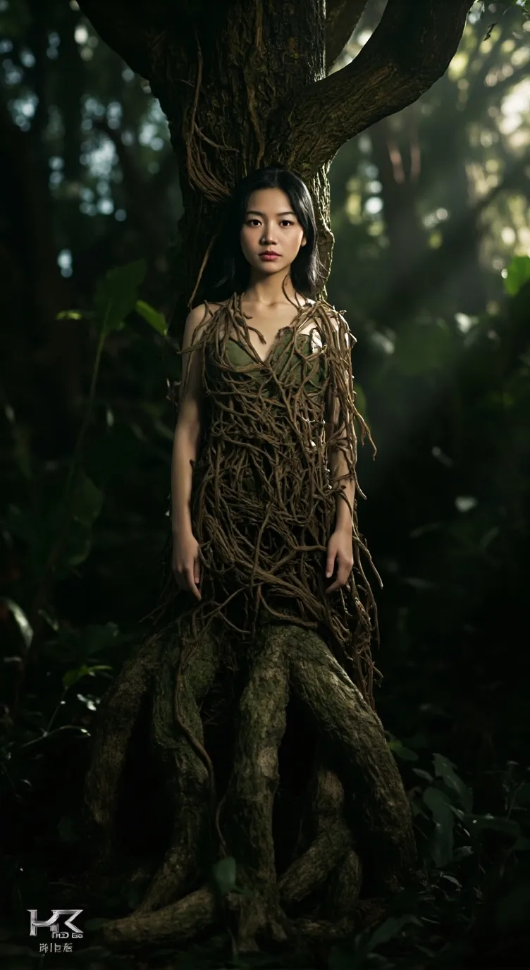 ai character: Cursed Sapling background