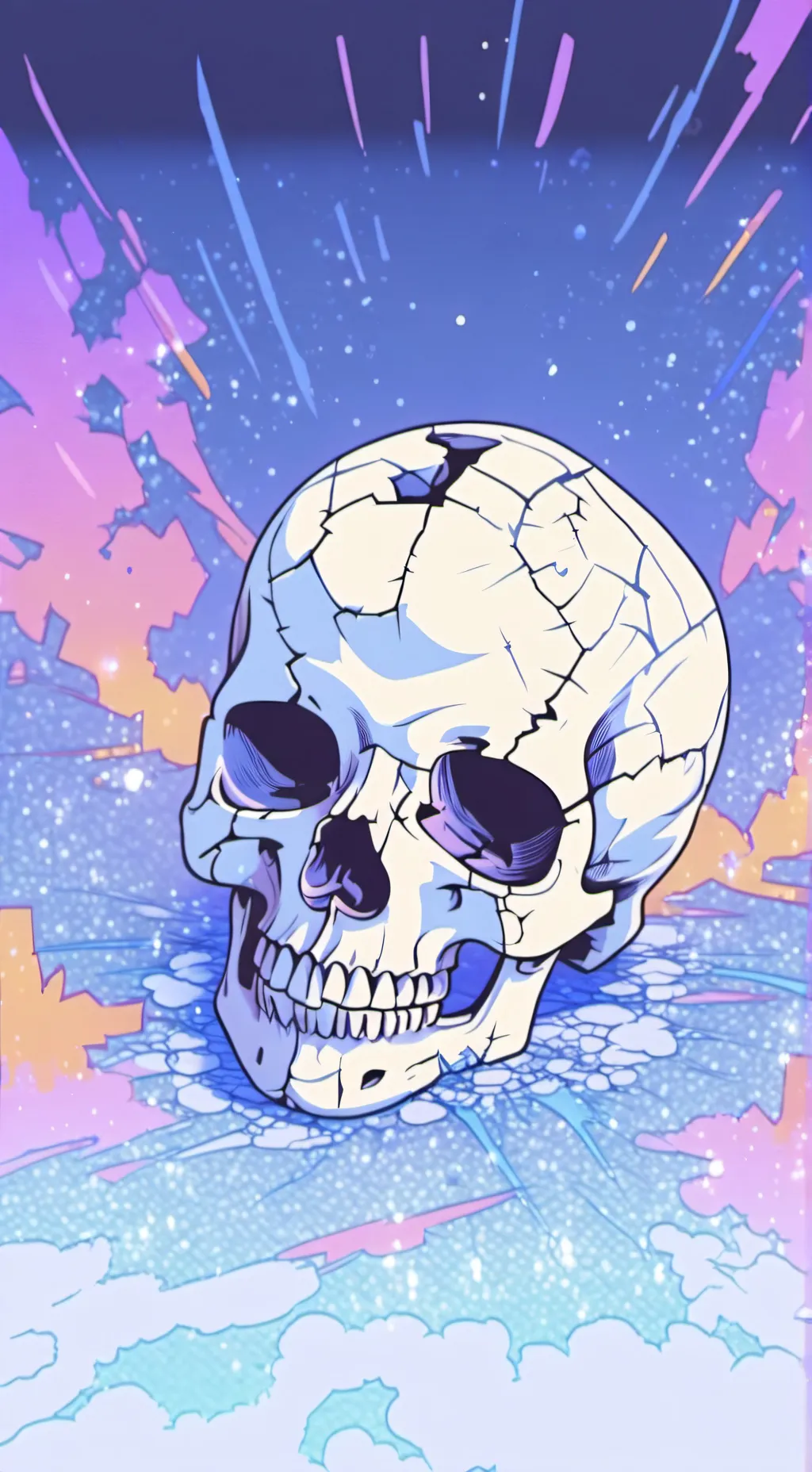 ai character: Mha void background