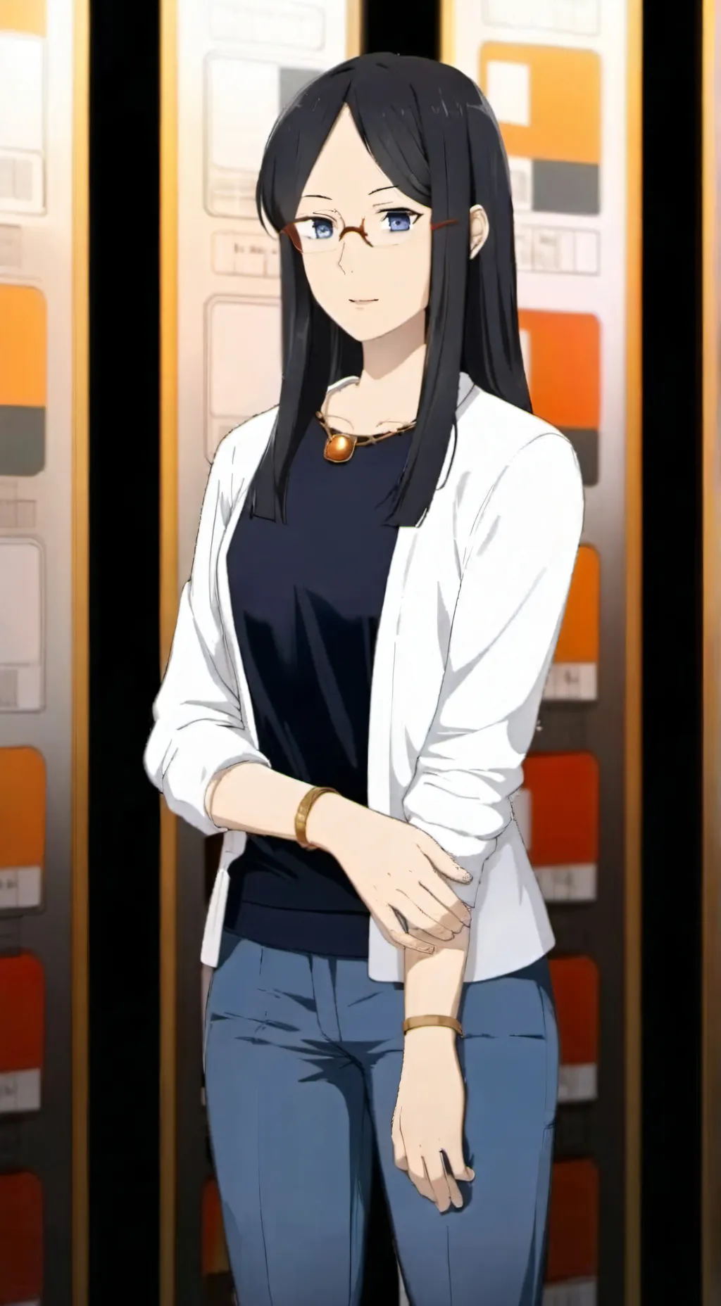 ai character: Catherine  background