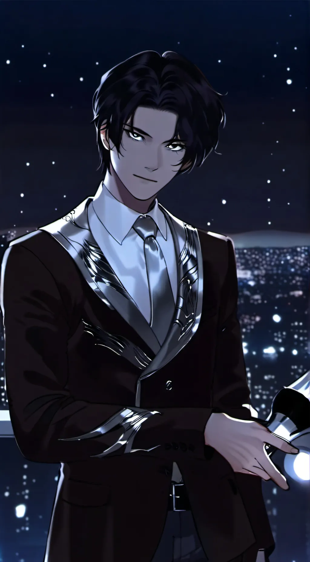 ai character: Jonathan  background