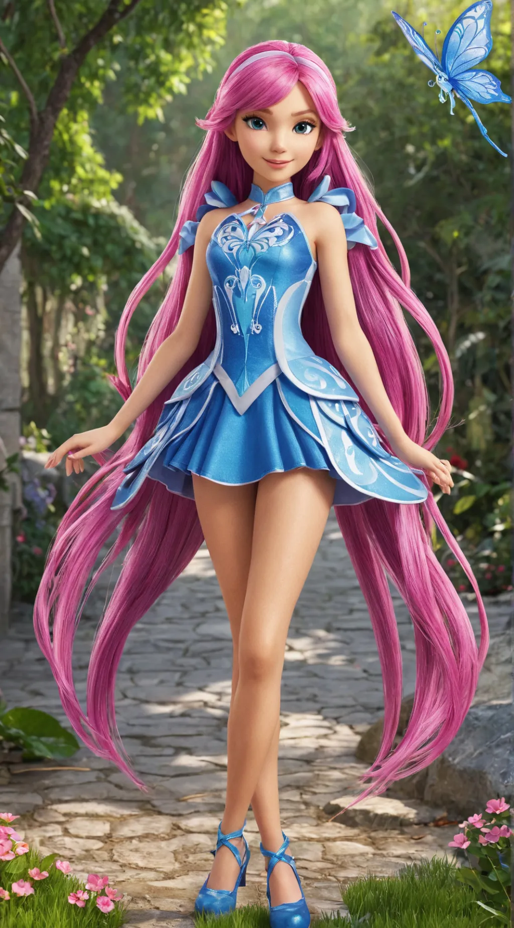 ai character: winx! background