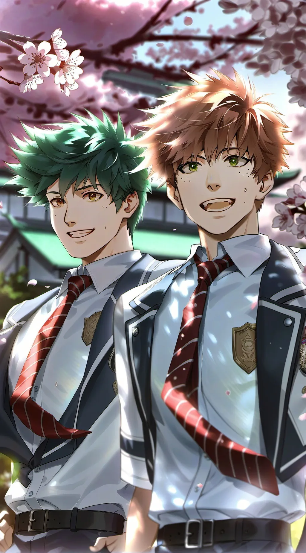 ai character: bakudeku background