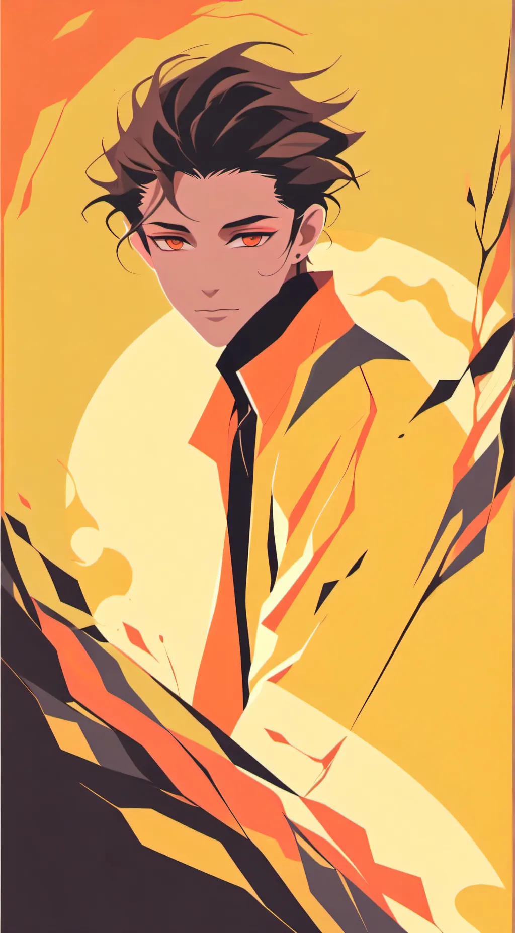 ai character: MHA en la playaaa background