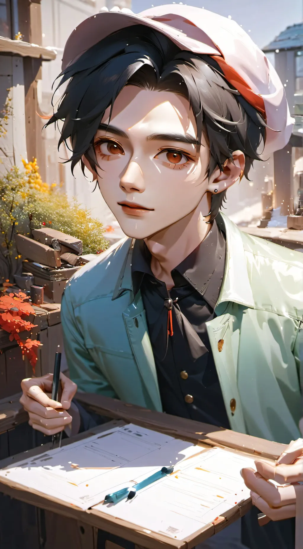 ai character: Mathew background