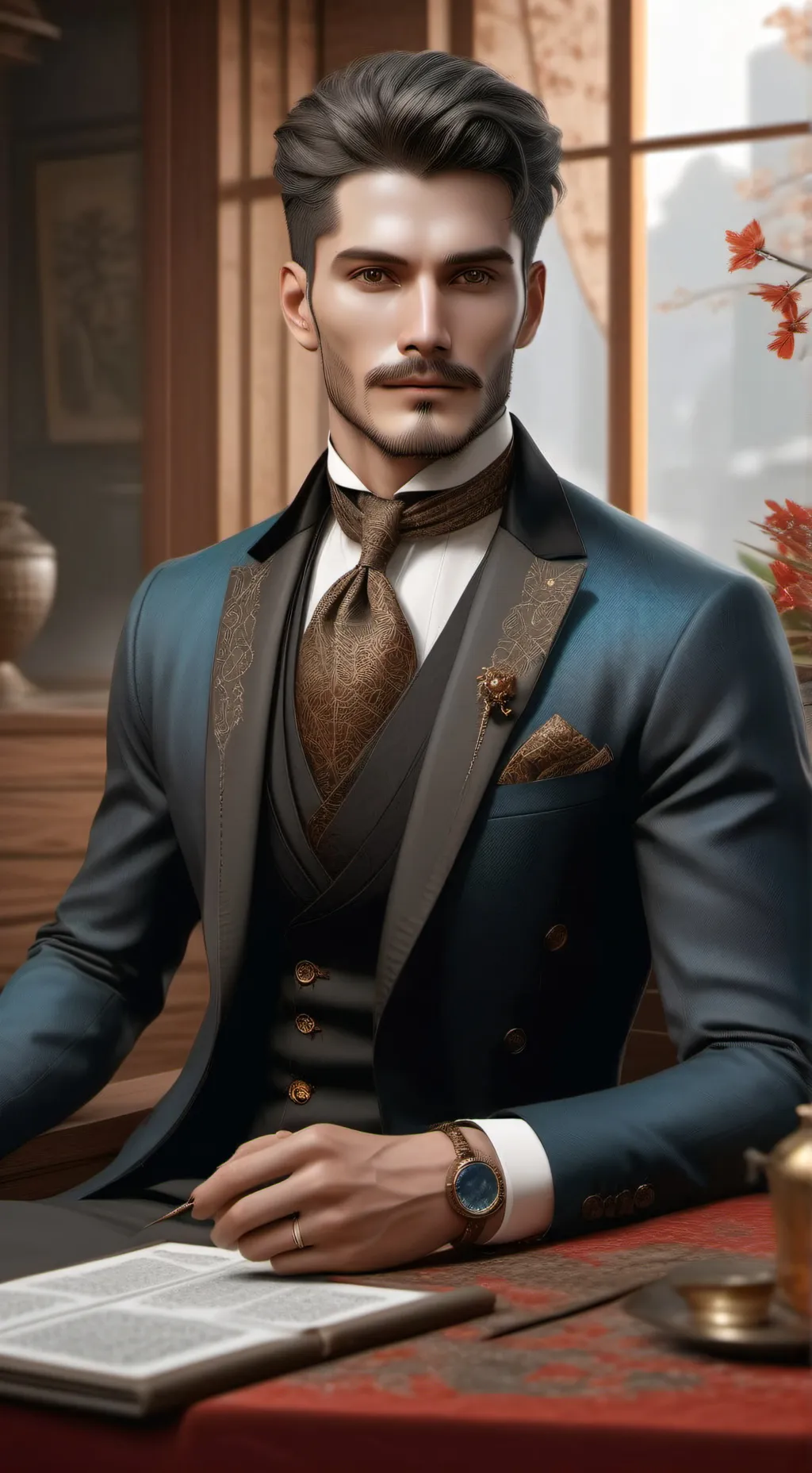 ai character: Alexandre background