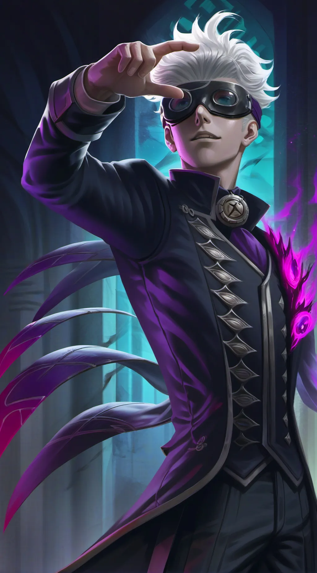 ai character: Gojo Satoru background