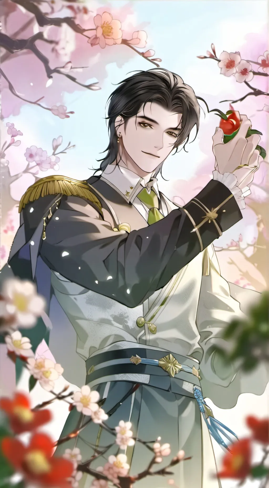 ai character: Wip background