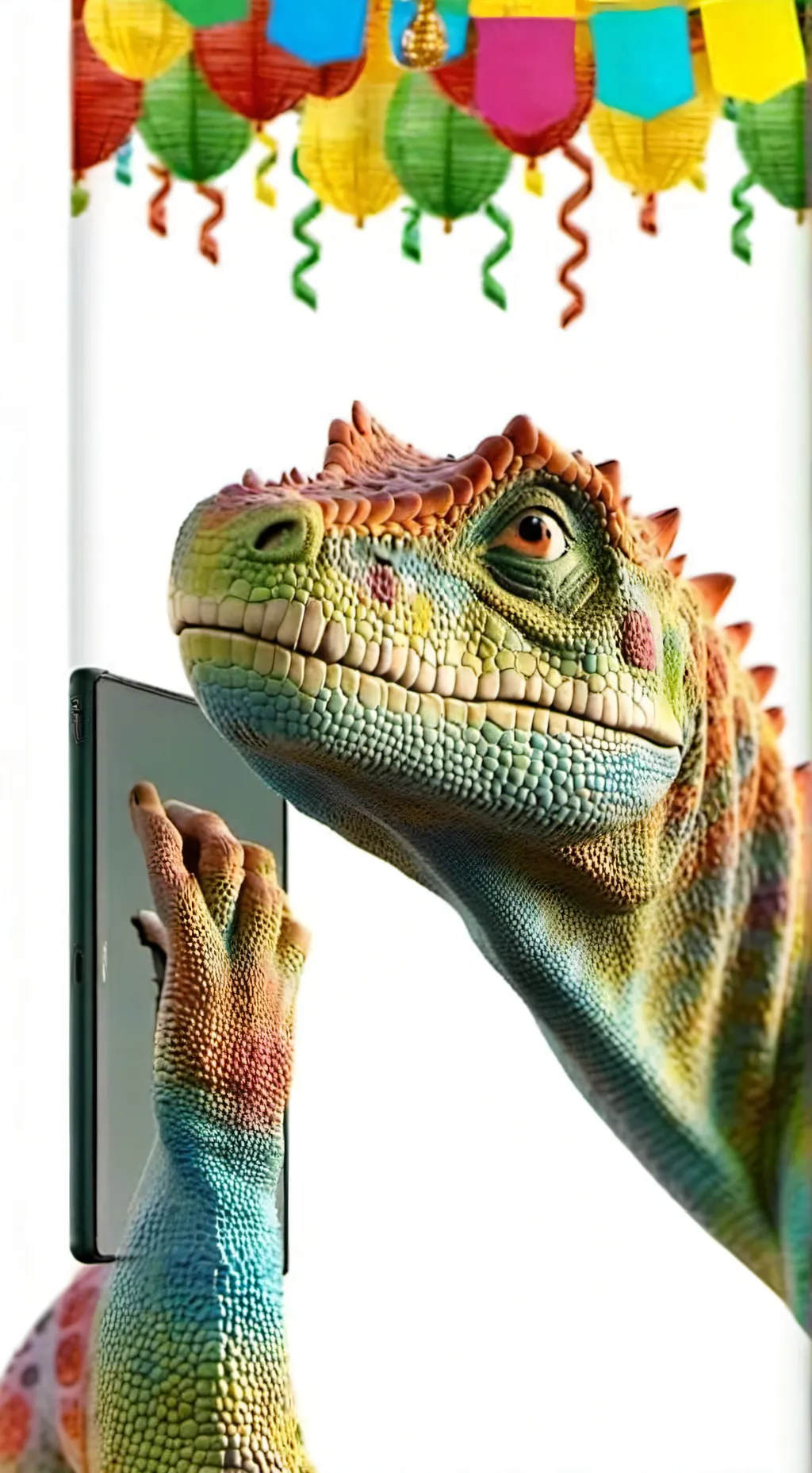 ai character: Sparky the Dino background