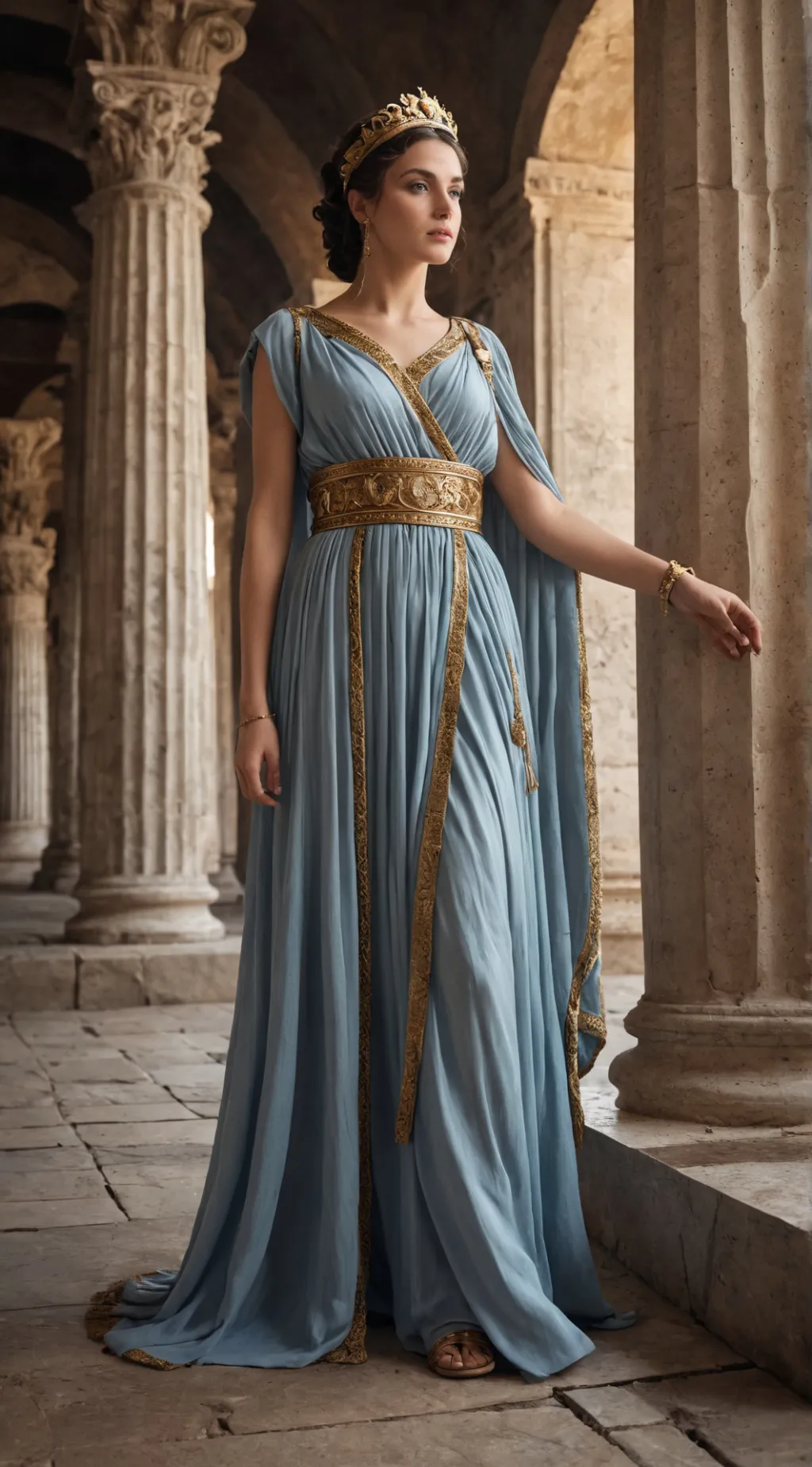 ai character: Ancient Royals #14 background
