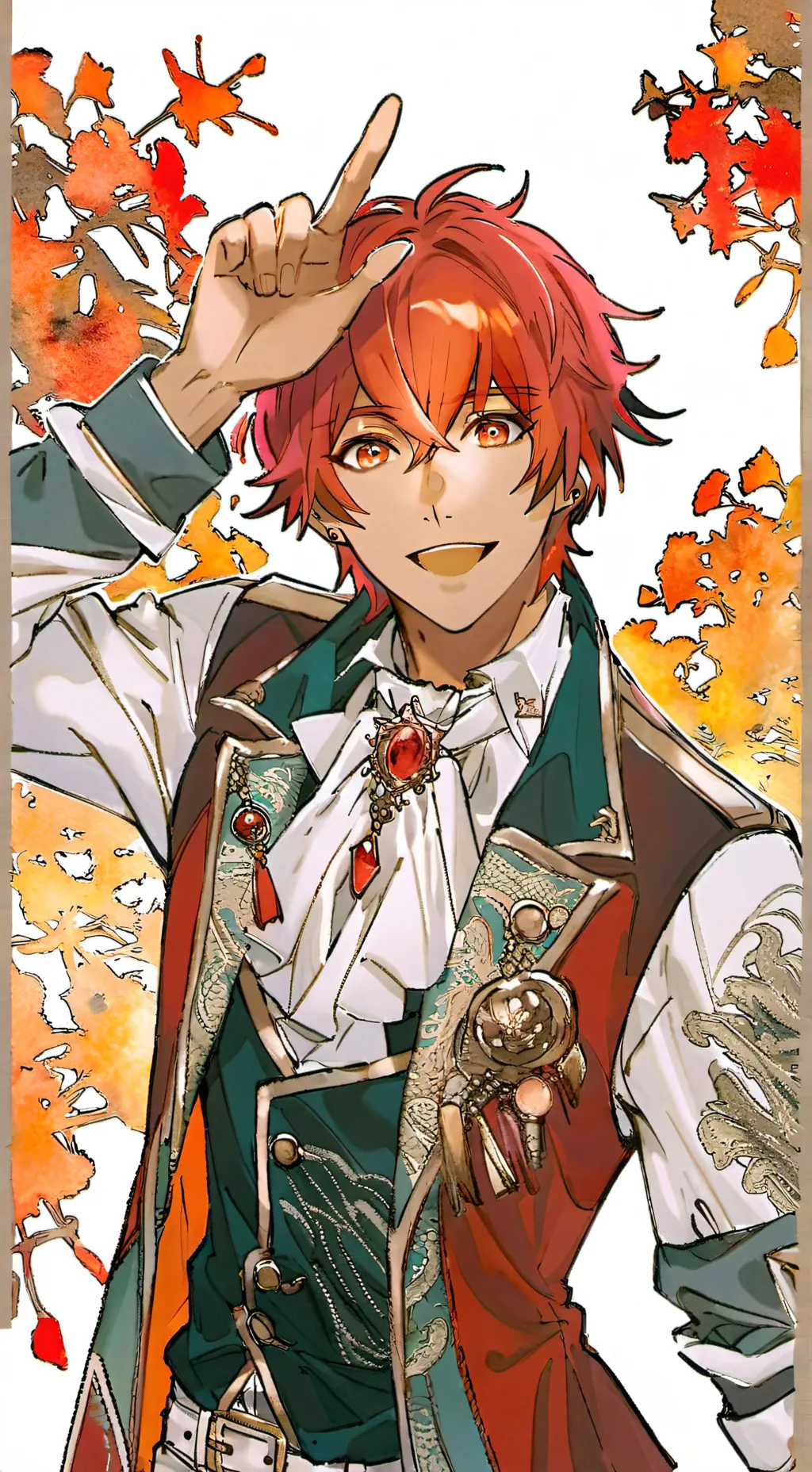 ai character: Otoya Ittoki background
