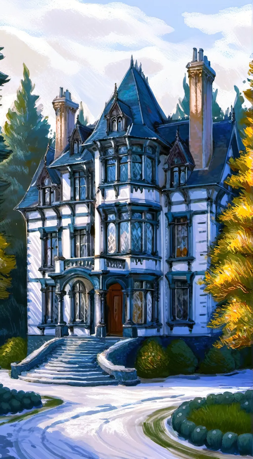 ai character: hogwarts background