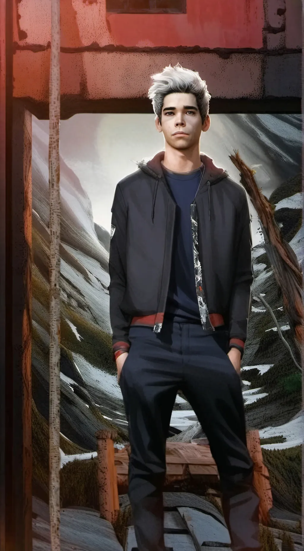 ai character: Descendants background