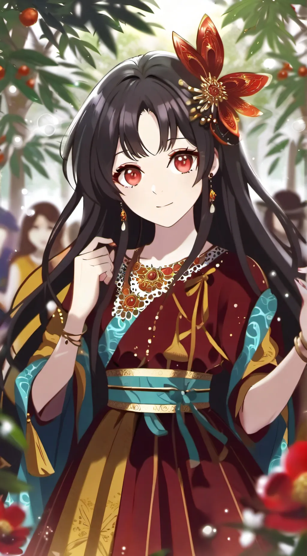 ai character: Shalom Kim  background