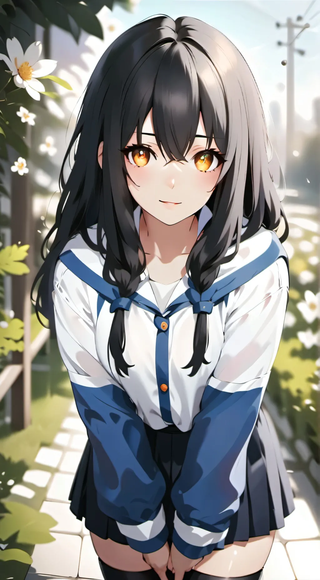 ai character: katy background