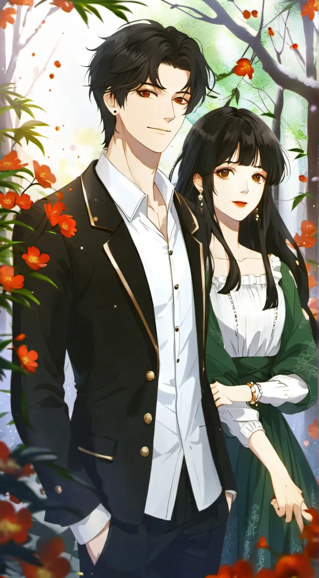 ai character: Chase and Emma background