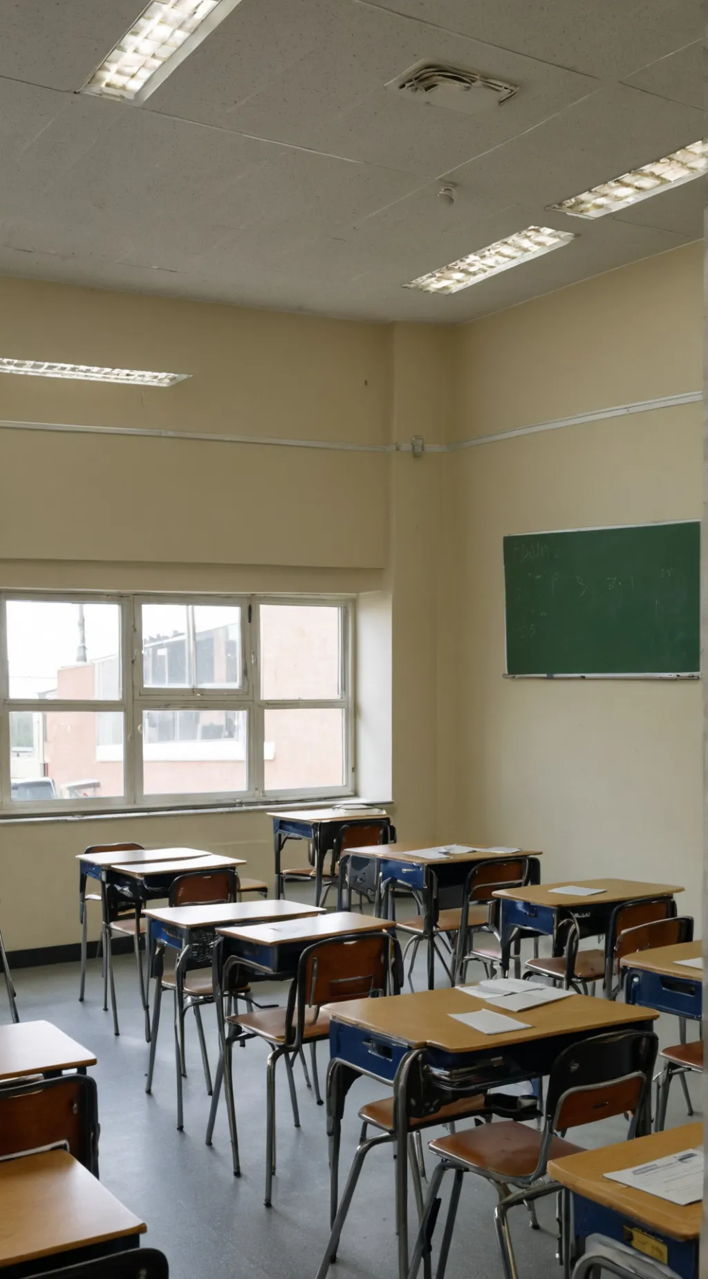 ai character: Love school  background
