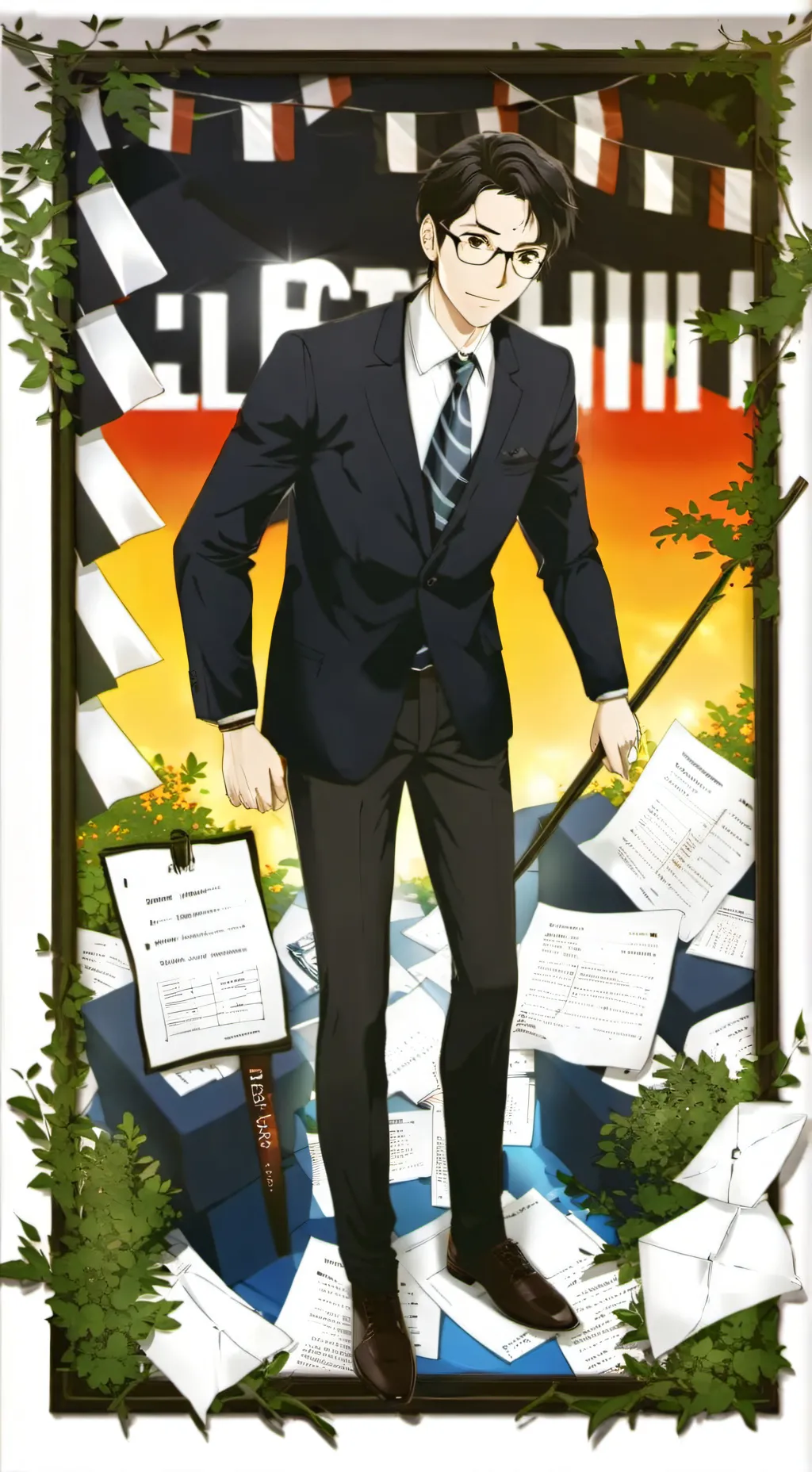 ai character: MHA Remasterd P2 background