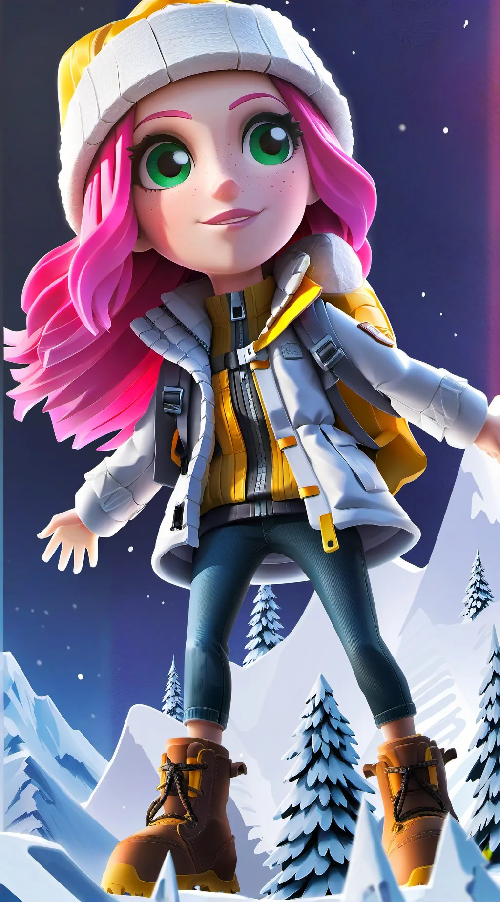 ai character: Greaty world background