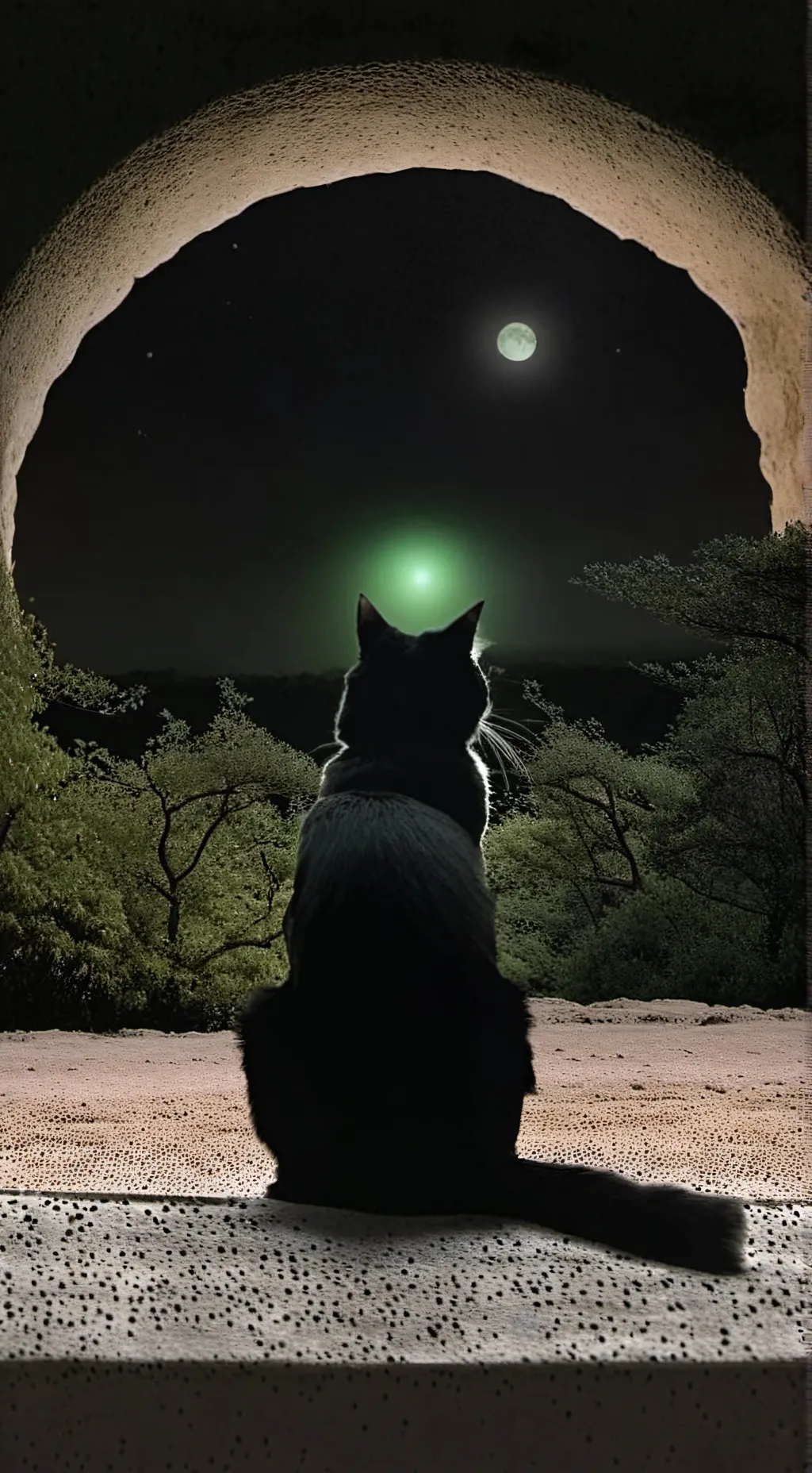 ai character: Talking Cat background