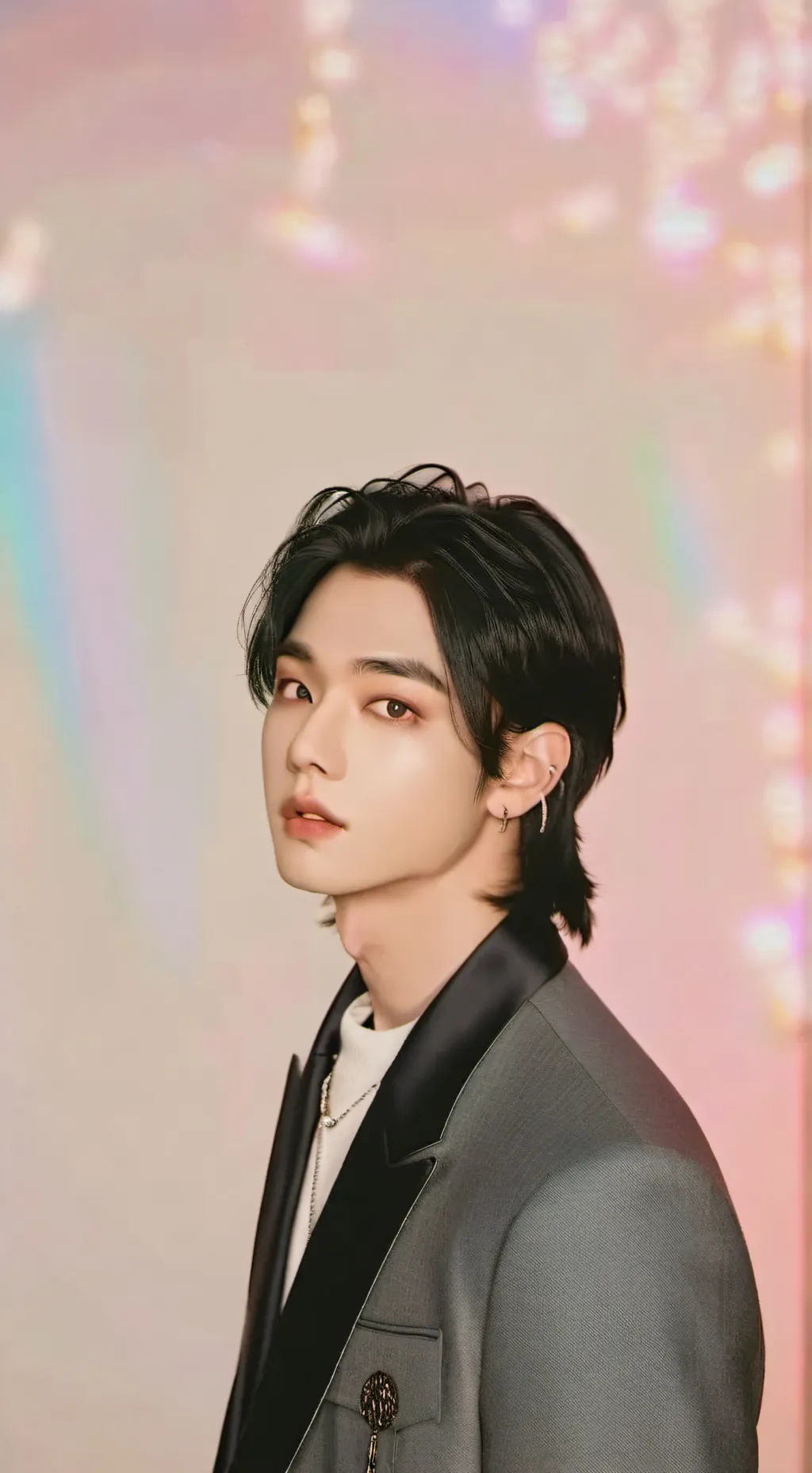 ai character: Hyunjin(From Skz)  background