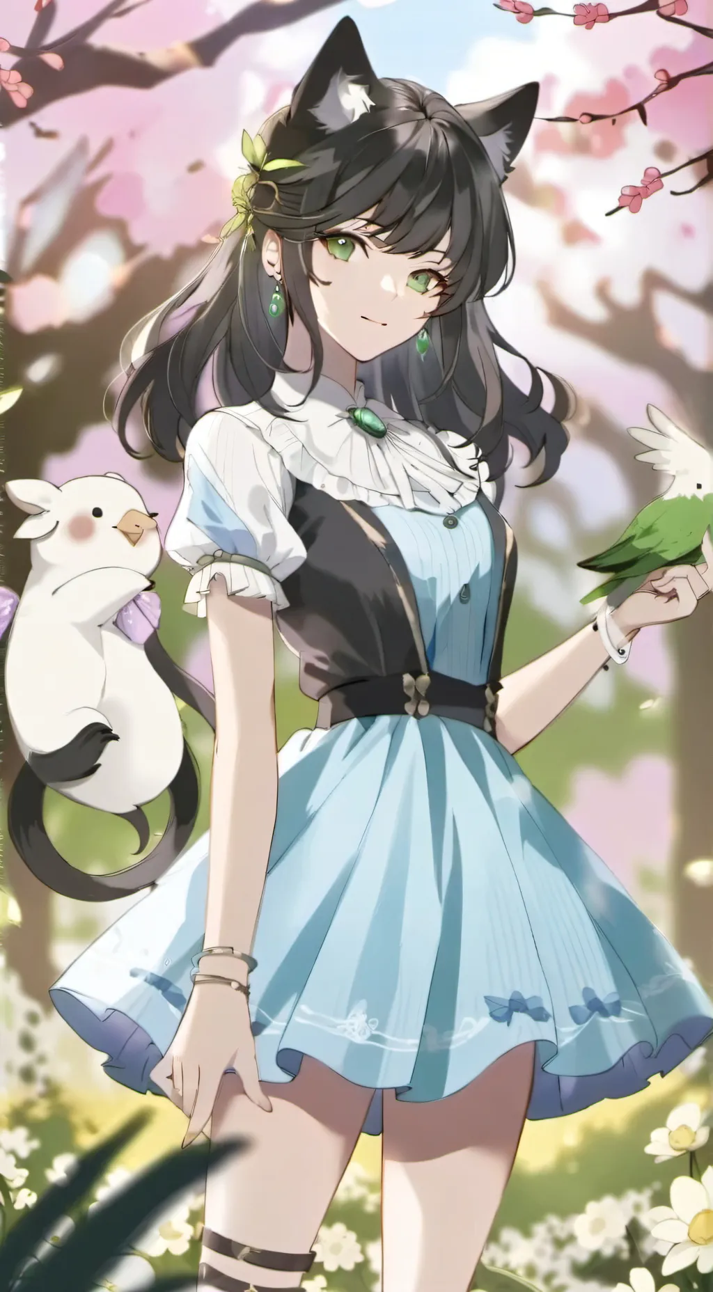 ai character: Luna Robles background