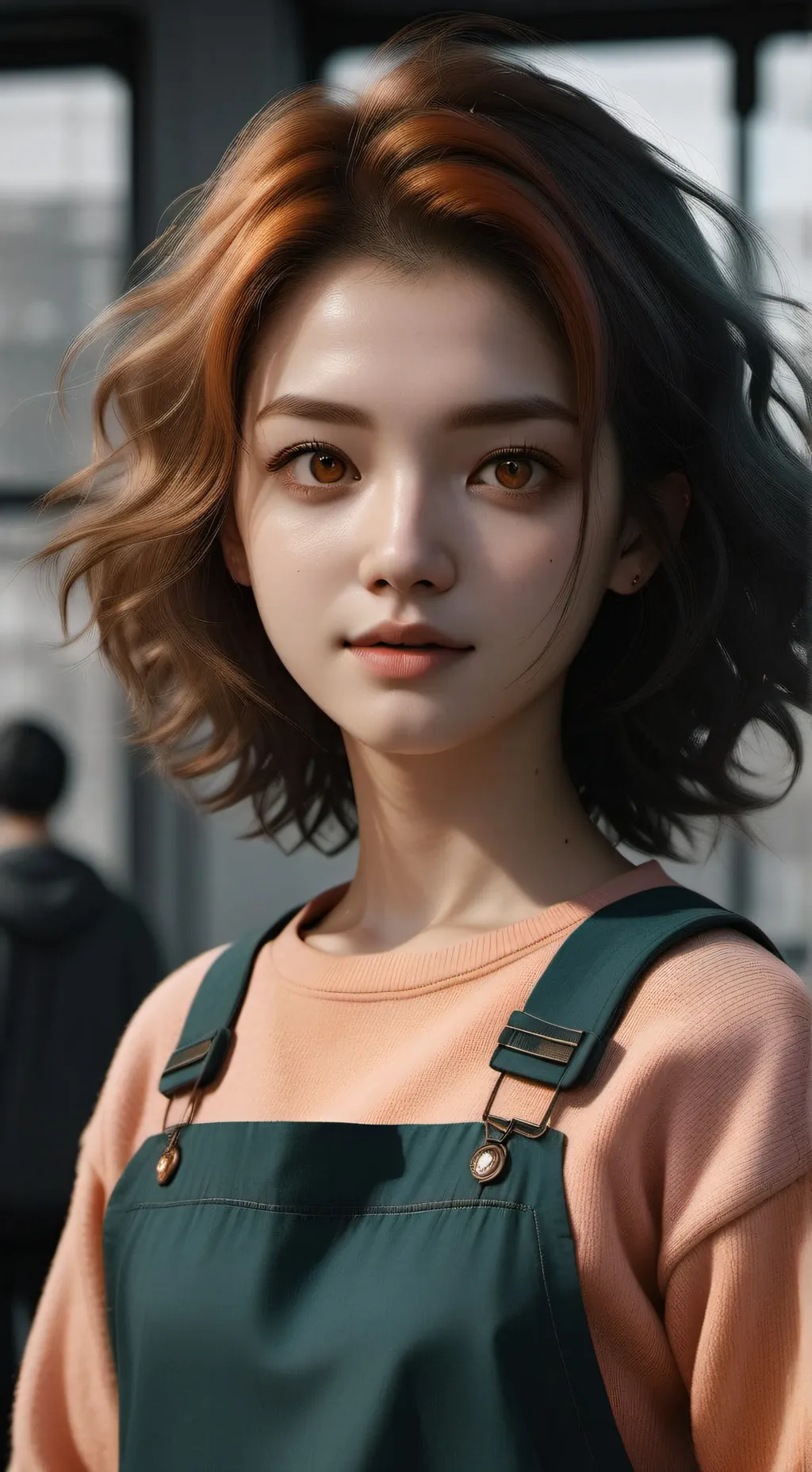ai character: Ally  background