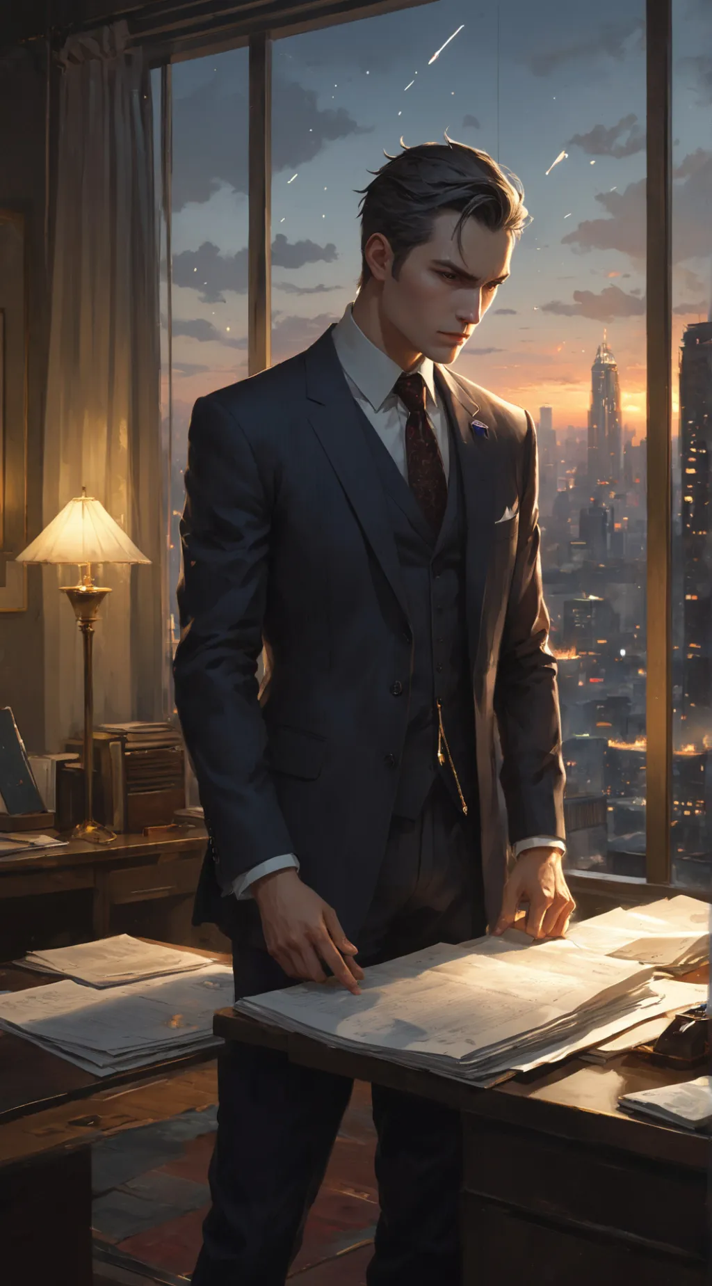 ai character: Lorenzo background